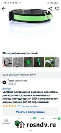 Светодиодный ошейник Нефтекамск - изображение 1