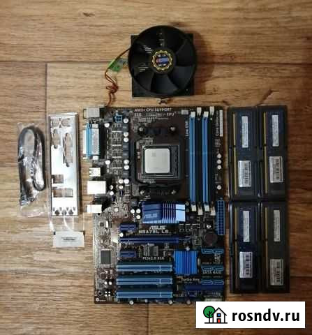 Комплект AMD Athlon X4/Мат.плата AM3+/8Gb/Кулер Миасс - изображение 1