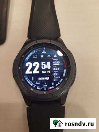 Samsung Gear s3 frontier Видное - изображение 1