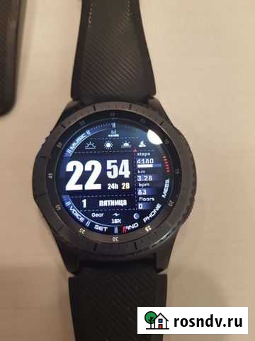 Samsung Gear s3 frontier Видное - изображение 1