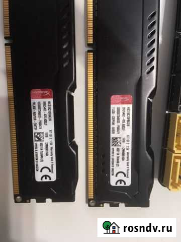 Модуль памяти kingston HX318C10FBK2/8 DDR3 - 2x4Гб Симферополь - изображение 1