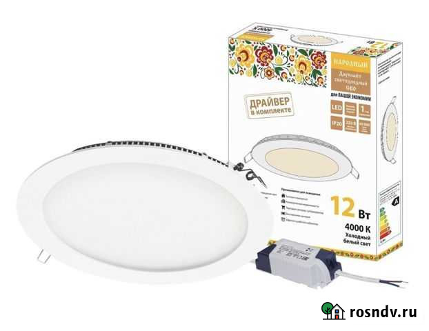 Led светильний встраиваемый Дуанлайт TDM electeic Санкт-Петербург - изображение 1