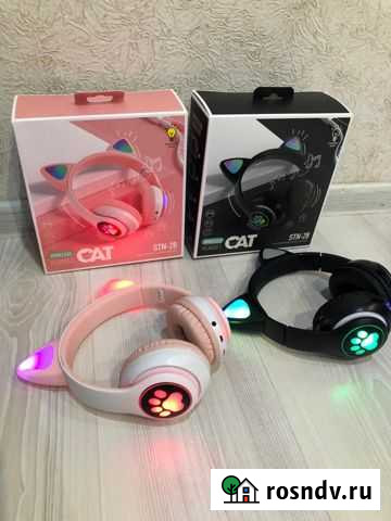 Беспроводные наушники STN-28 cat Ливны - изображение 1