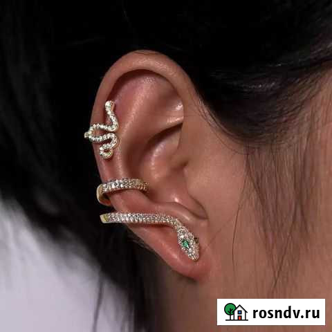 Серьги змейки Новомосковск - изображение 1