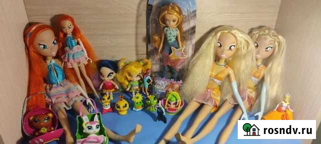 Winx bratz monster high Garry Potter giochi mermai Сыктывкар - изображение 1