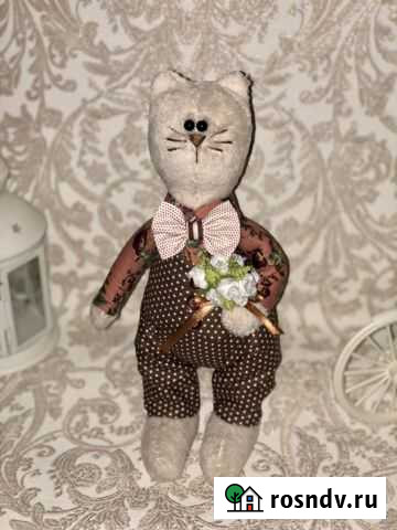 Кот мягкая игрушка Волгодонск - изображение 1