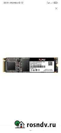 SSD adata M.2 1024GB (ASX6000PNP-1TT-C) Тамбов - изображение 1