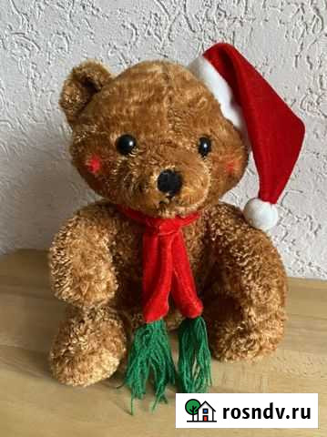 Мишка новогодний музыкальный Щербинка - изображение 1