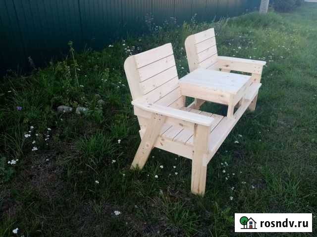 Скамейка из сосны Санкт-Петербург - изображение 1