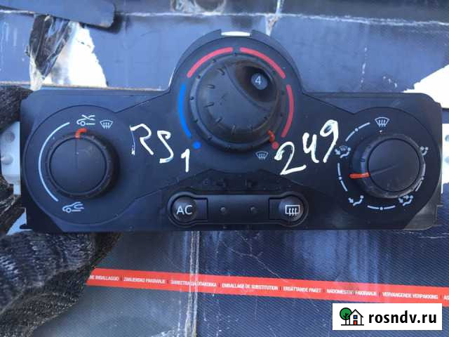 Блок управления климатом Renault Scenic Megane 2 Черноголовка - изображение 1