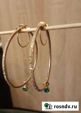 Золотые серьги Воркута - изображение 1