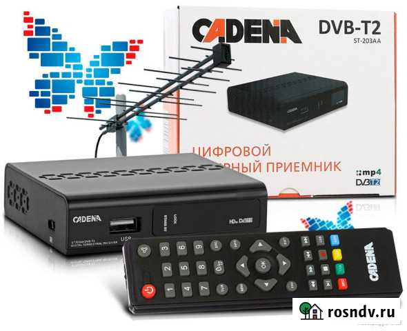 Приставки для цифрового телевидения DVB-T2 Калуга - изображение 1