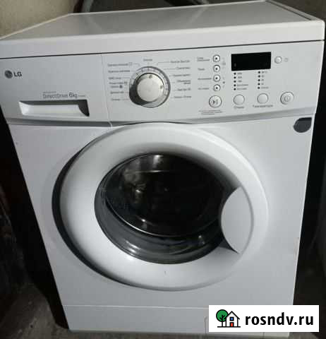 Стиральная машина lg 6 кг Майский - изображение 1
