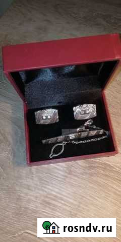 Запонки и защепка для галстука Раменское - изображение 1