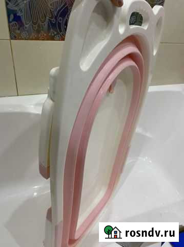 Детская ванночка для купания складная+ матрасик Чебоксары - изображение 1