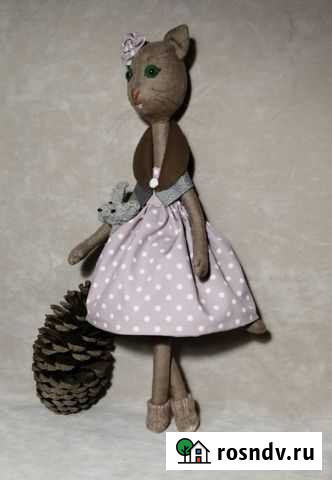 Интерьерная игрушка кошка Ульяновск - изображение 1