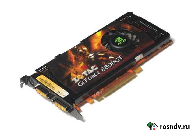 Zotac GeForce 8800 GT DDR3-1024Mb Рославль - изображение 1