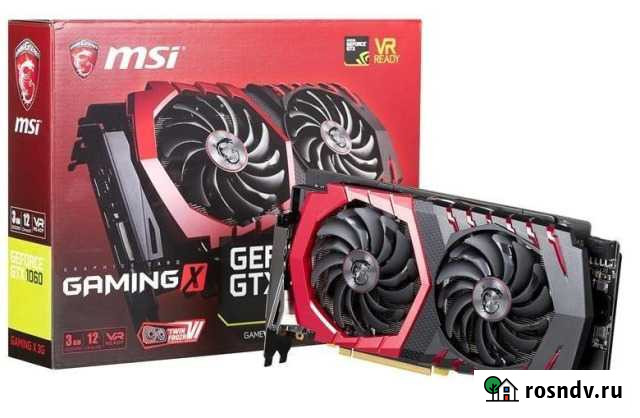 MSI GeForce GTX 1060 gaming X 3g Кострома - изображение 1