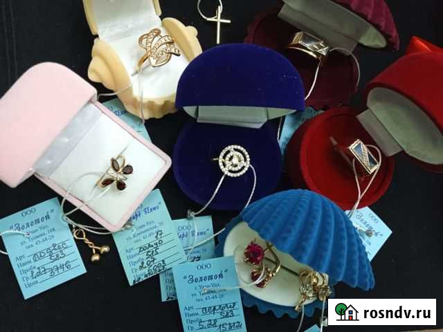 Золотые изделия 584-583 Улан-Удэ - изображение 1