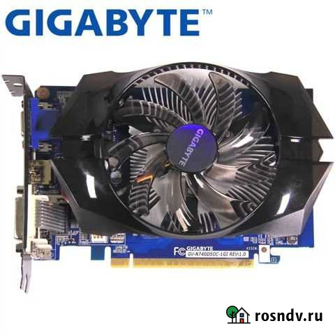 Gigabyte, nvidia Geforce GT 740, 1 GB Котовск - изображение 1