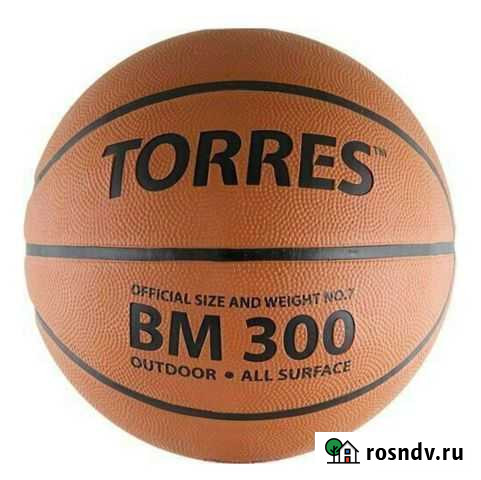 Мяч баскетбольный torres BM 300 Новосибирск - изображение 1