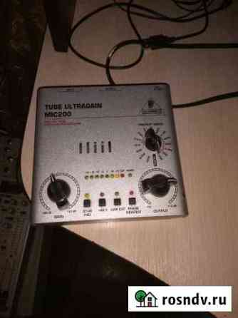 Behringer tube ultragain MIC200 Липецк