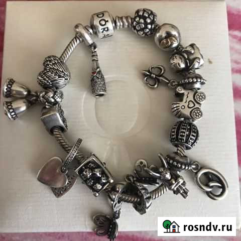 Браслет с шармами Pandora оригинал Киров - изображение 1