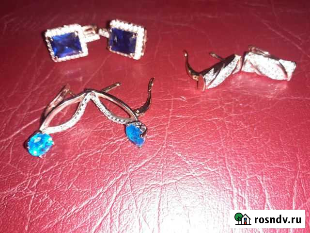 Бижутерия серьги Магнитогорск - изображение 1