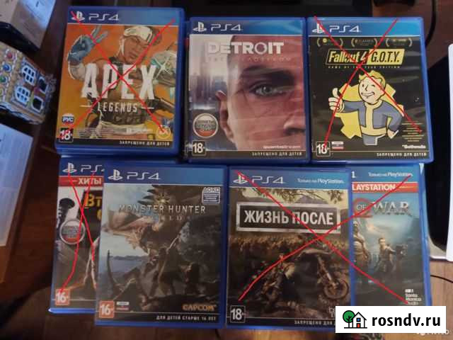 Игровые диски на PS4 Обнинск - изображение 1