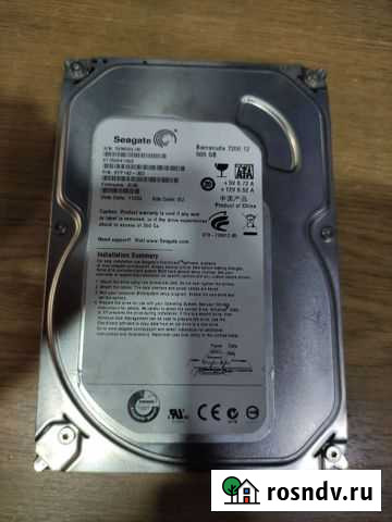 Жесткий диск Seagate Barracuda 500Gb Петрозаводск - изображение 1
