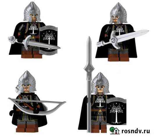 Властелин колец lego войны солдаты 4шт Воронеж