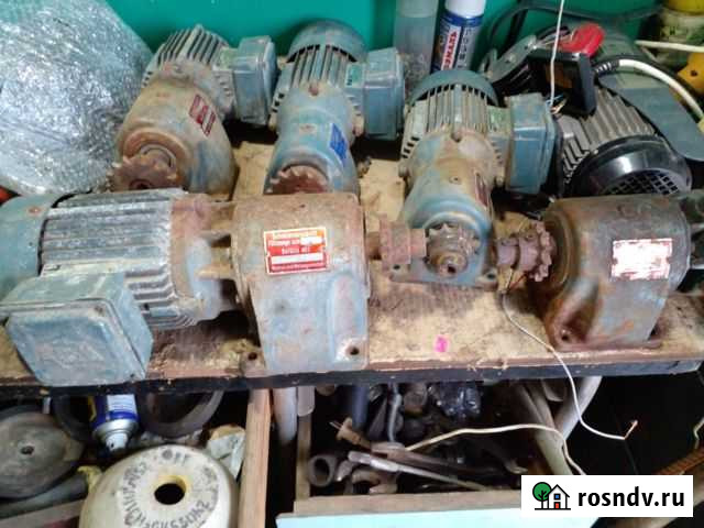 Мотор редуктор авм 5шт с эл. Двиг 0,25,037,075,1.1 Тамбов - изображение 1