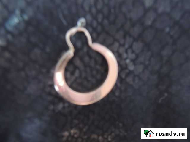 Старинные цыганские дутые серьги Абакан - изображение 1