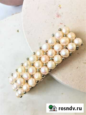 Браслет Жемчуг Серебро Estrosia Оригинал Новый Тольятти - изображение 1