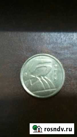 Монета 5 ptas Испания Новый Уренгой - изображение 1