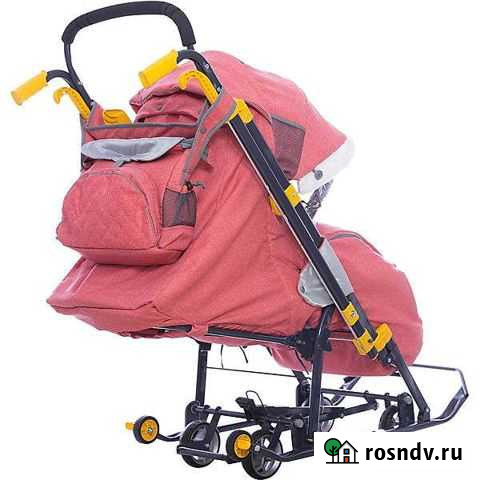 Детские санки коляска ника 7-3 Йошкар-Ола - изображение 1