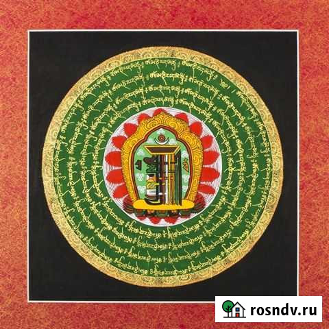 Тибетская мандала Калачакра ручной работы Томск - изображение 1