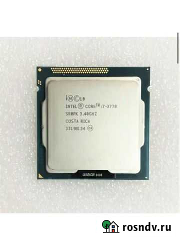 Процессор - I7 3770 3,4-3,9Ghz Барнаул - изображение 1
