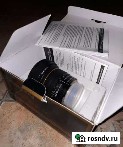 Фишай-объектив Samyang 8mm для Nikon Владимир - изображение 1