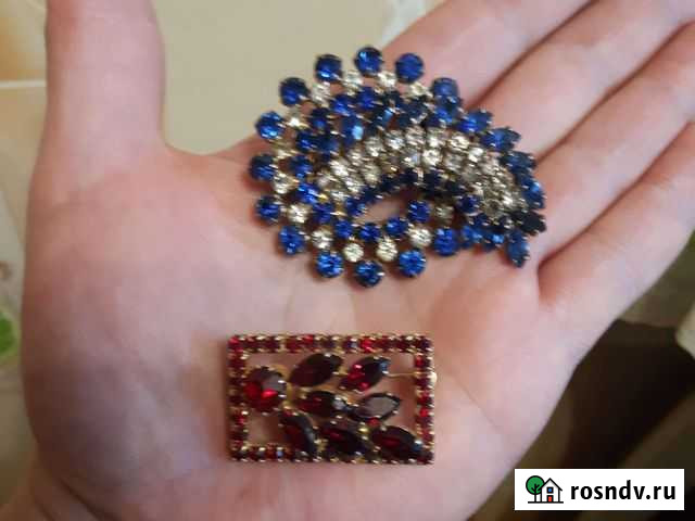 Броши Винтаж (более 10 шт) Сердобск - изображение 1