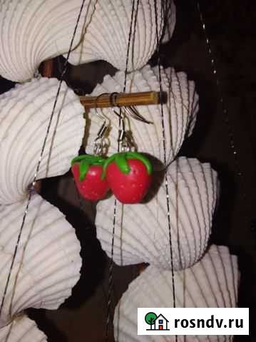 Сережки клубнички Тверь - изображение 1