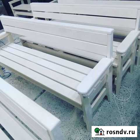 Скамейка массив осины 1.7 метра Нижний Новгород - изображение 1