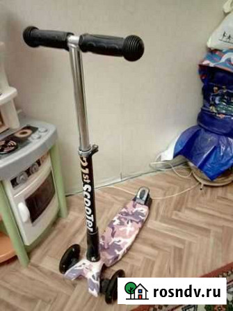 Самокат складной 21 scooter maxi print Москва - изображение 1