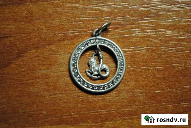 Кулон серебро 925 п знак зодиака козерог Шилово - изображение 1