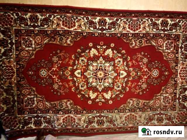 100 шерстяные ковры 2,5*1,5 в отличном состоянии Казань - изображение 1