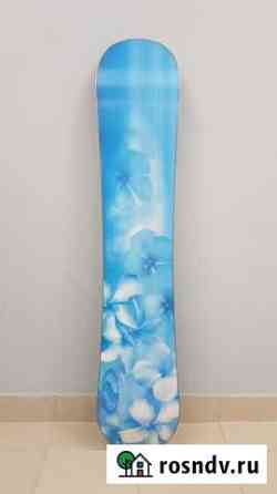 Сноуборд Zuma (Blue flower) 138 б/у Красноярск