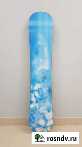 Сноуборд Zuma (Blue flower) 138 б/у Красноярск - изображение 1