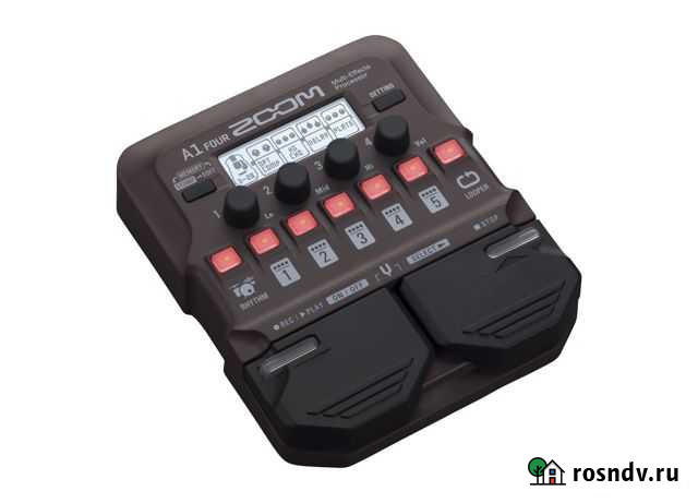 Процессор для гитары zoom A1 Four Комсомольск-на-Амуре - изображение 1