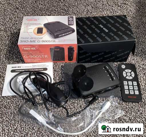 Радар-детектор SHO-ME G-900 STR Уфа - изображение 1