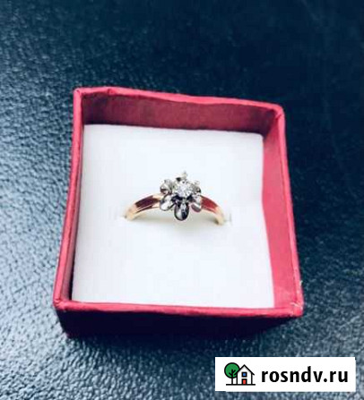 Золотое колечко с бриллиантиками Рязань - изображение 1